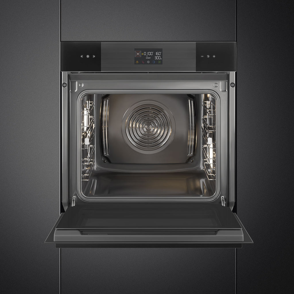 SMEG 45cm Linea Aesthetic Combi Microwave Oven SO4102M1B3