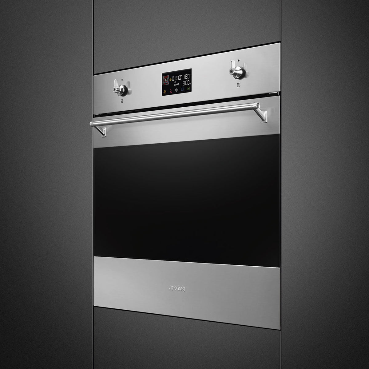 SMEG 60cm SpeedwaveXL Galileo Oven SO6302M2X