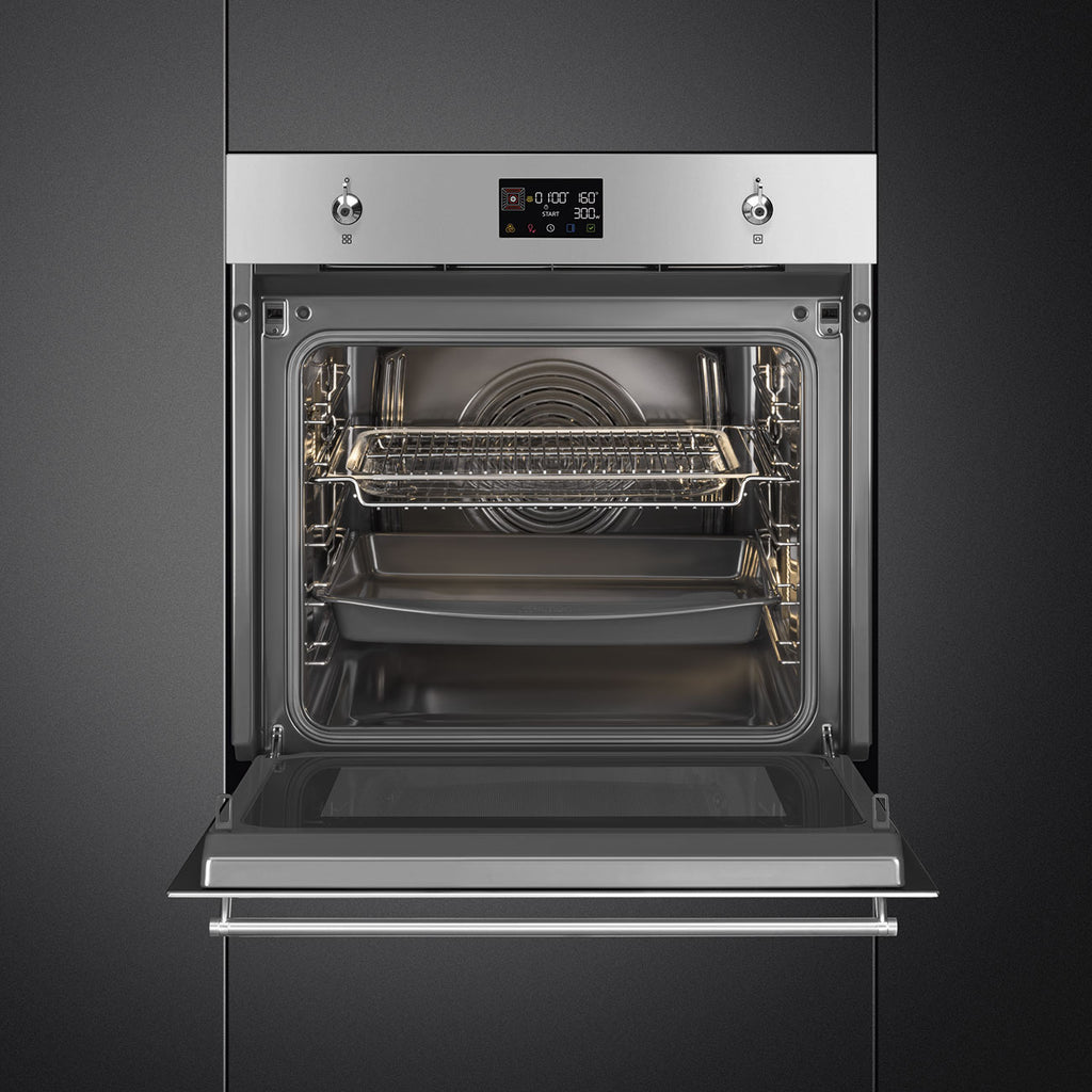 SMEG 60cm SpeedwaveXL Galileo Oven SO6302M2X