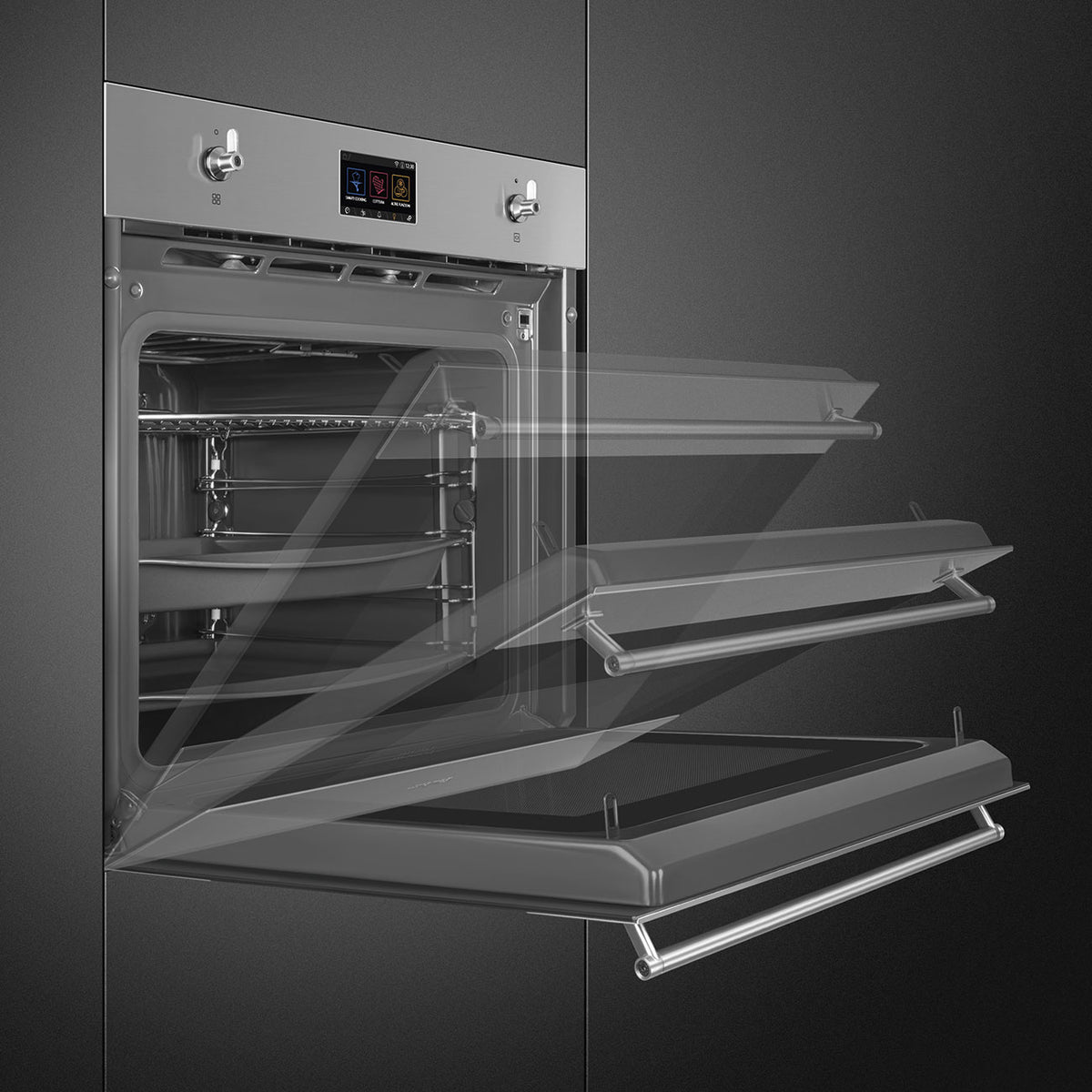 SMEG 60cm Classica Omnichef Galileo Oven SO6303APX
