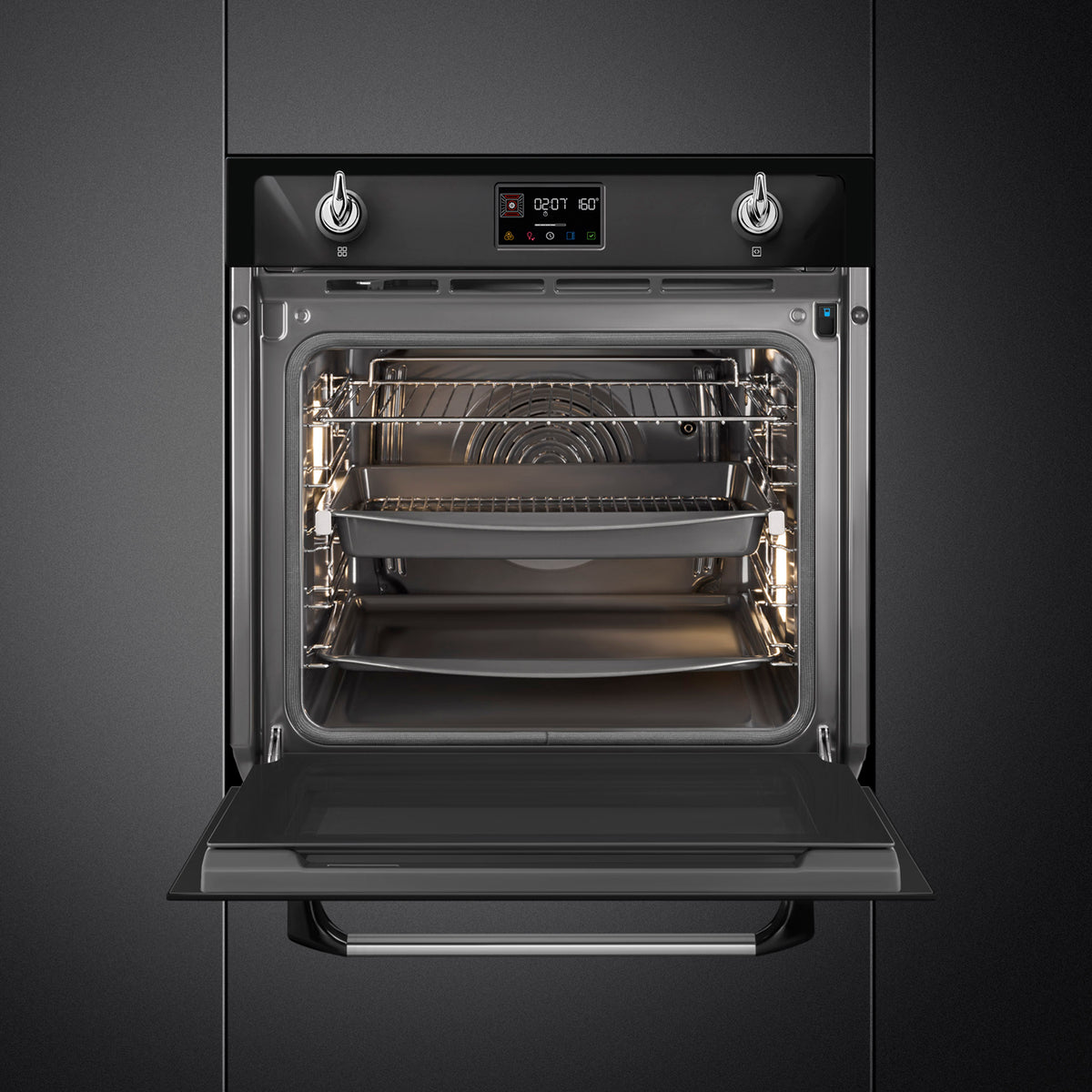 SMEG 60cm Victoria Aesthetic Combi Steam Galileo Oven SOP6902S2PN