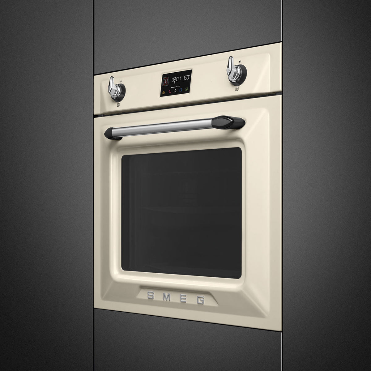 SMEG 60cm Victoria Aesthetic Combi Steam Pyro Oven SOP6902S2PP