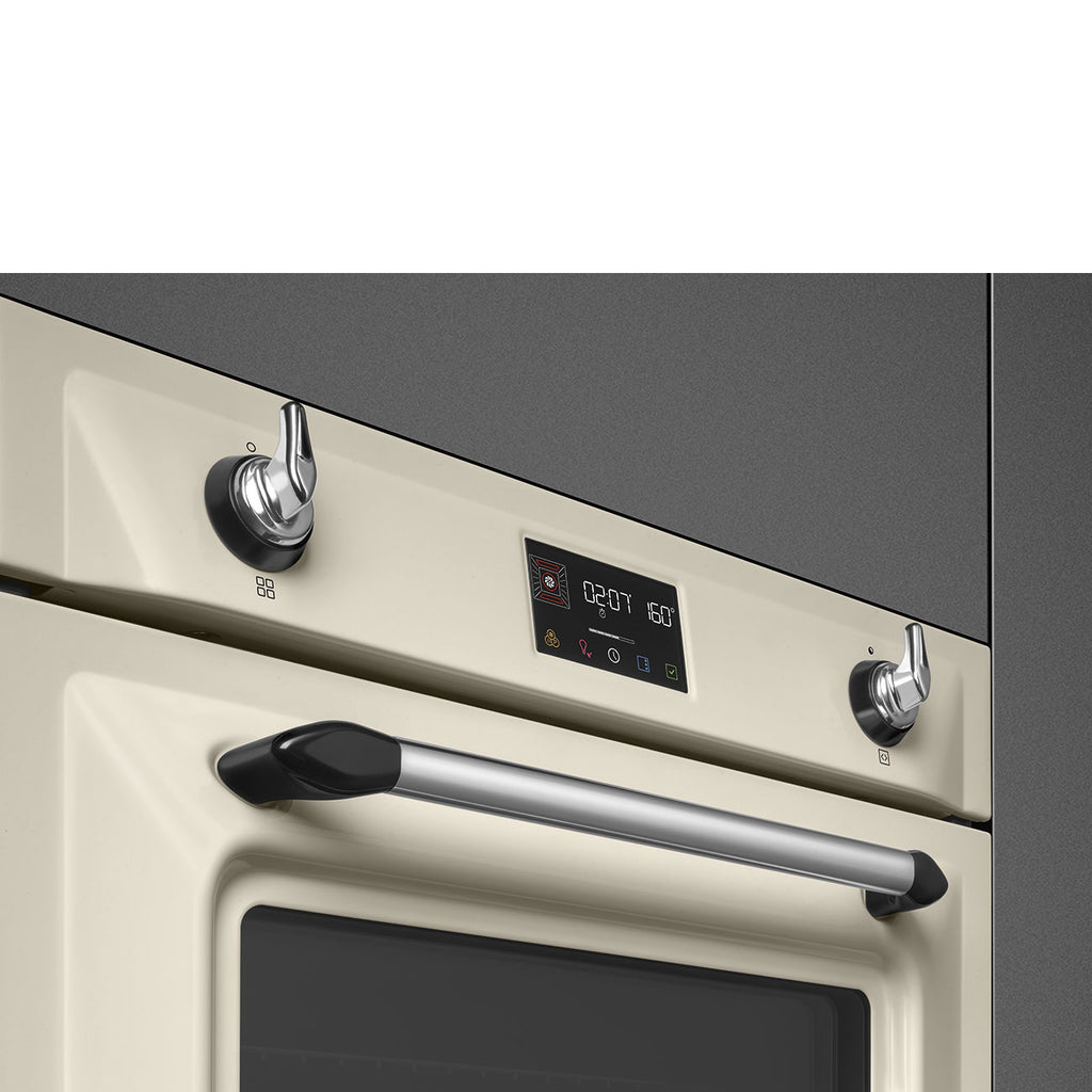SMEG 60cm Victoria Aesthetic Combi Steam Pyro Oven SOP6902S2PP