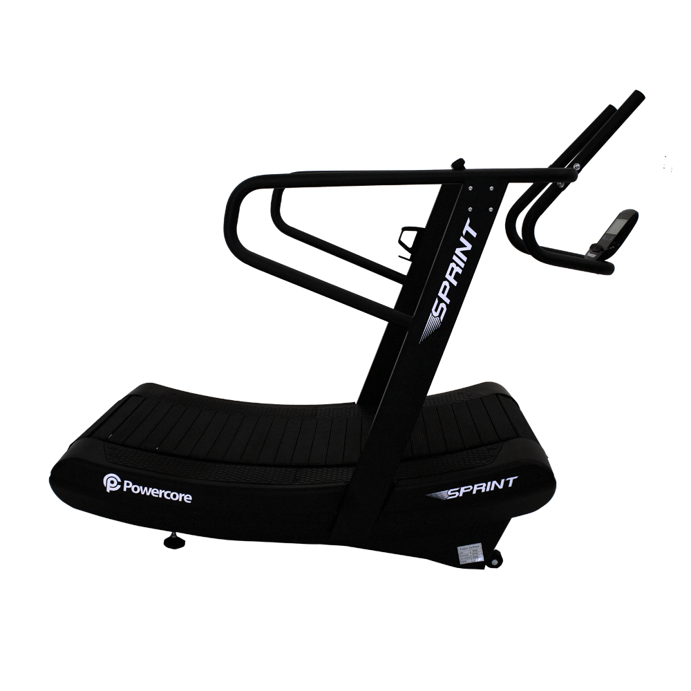 Powercore Sprint Curve Treadmill (Self Powered with resistance) - Black (3 Year Warranty) - Image 4