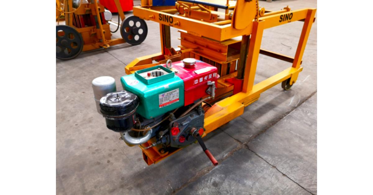 Brick Machine Diesel Stock Brick