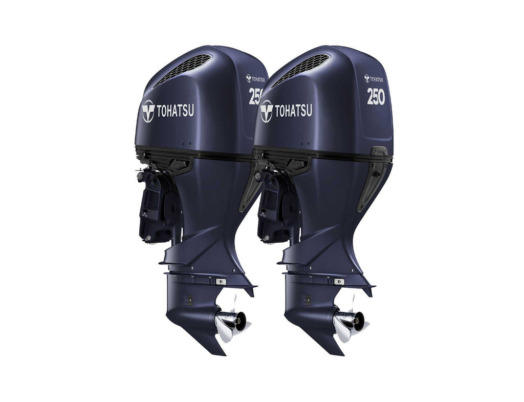 Twin Tohatsu 250hp Outboards - BFT250DXRA & BFT250DXCRA