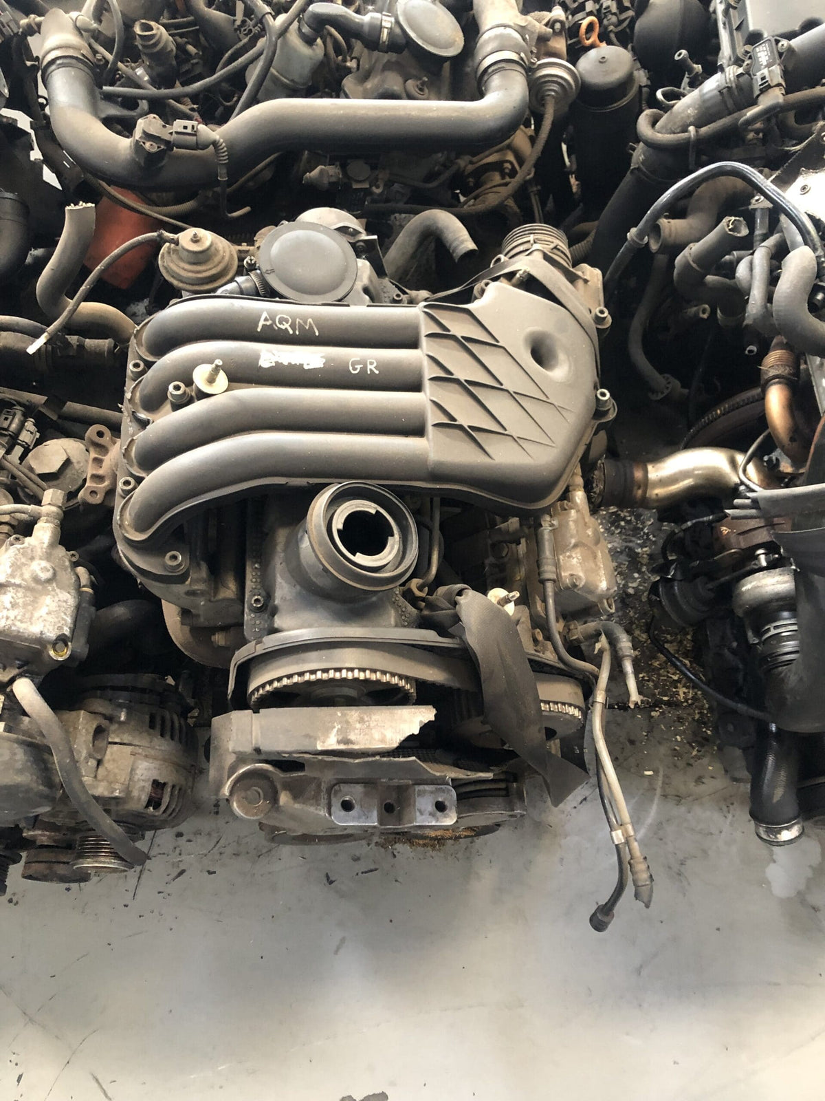 Volkswagen engine golf 1.9 tdi 4cyl diesel (aqm) - Image 2