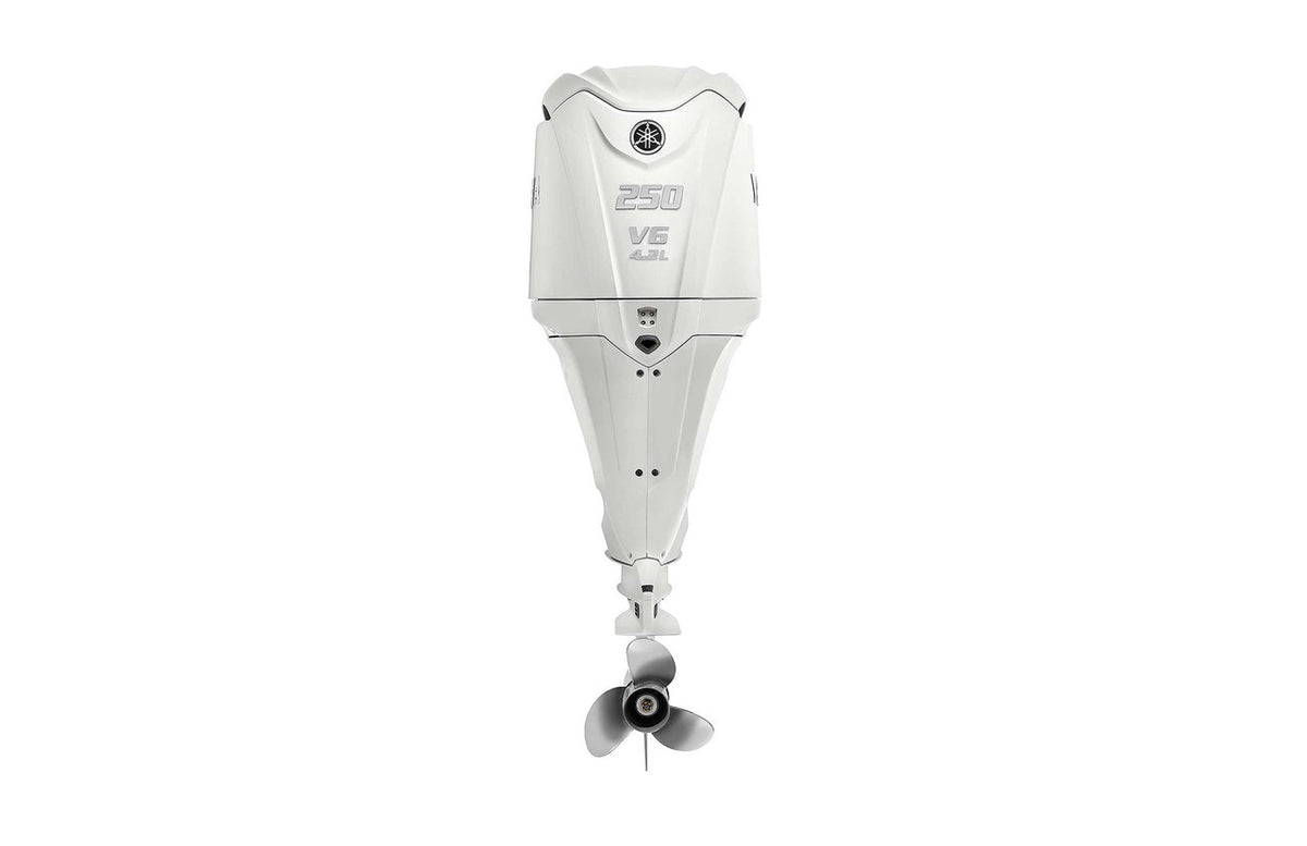 Yamaha 250hp White DEC Outboard