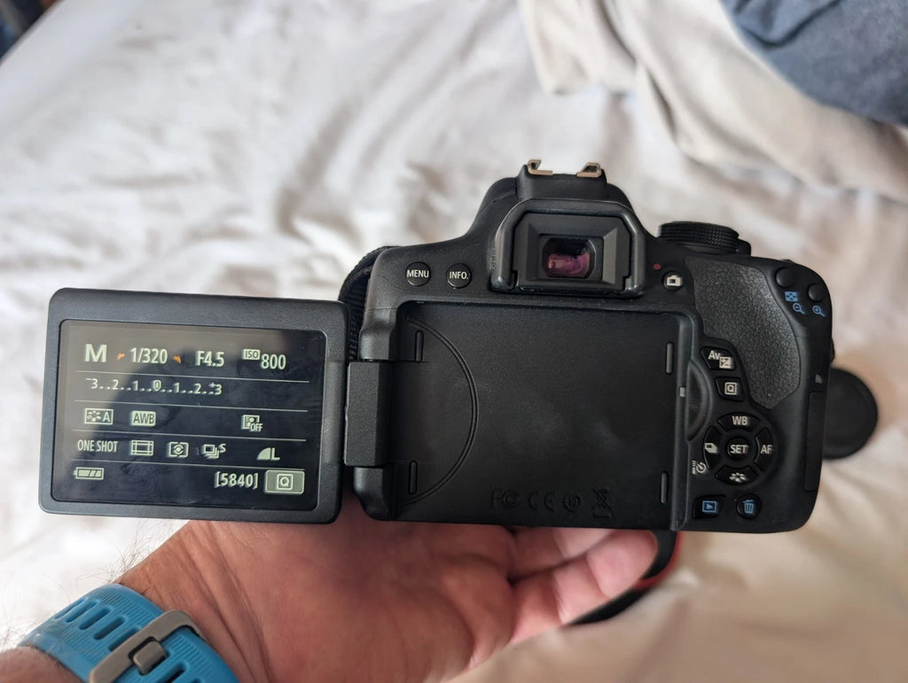 Canon EOS 750D with 18-55mm IS STM Lens