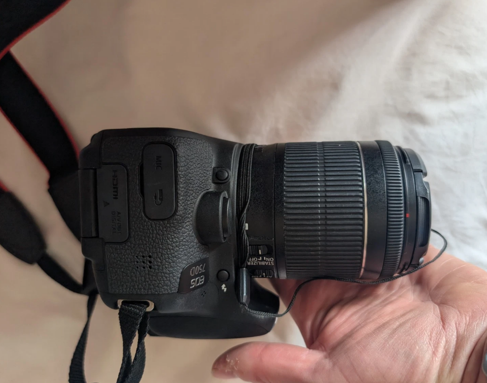 Canon EOS 750D with 18-55mm IS STM Lens