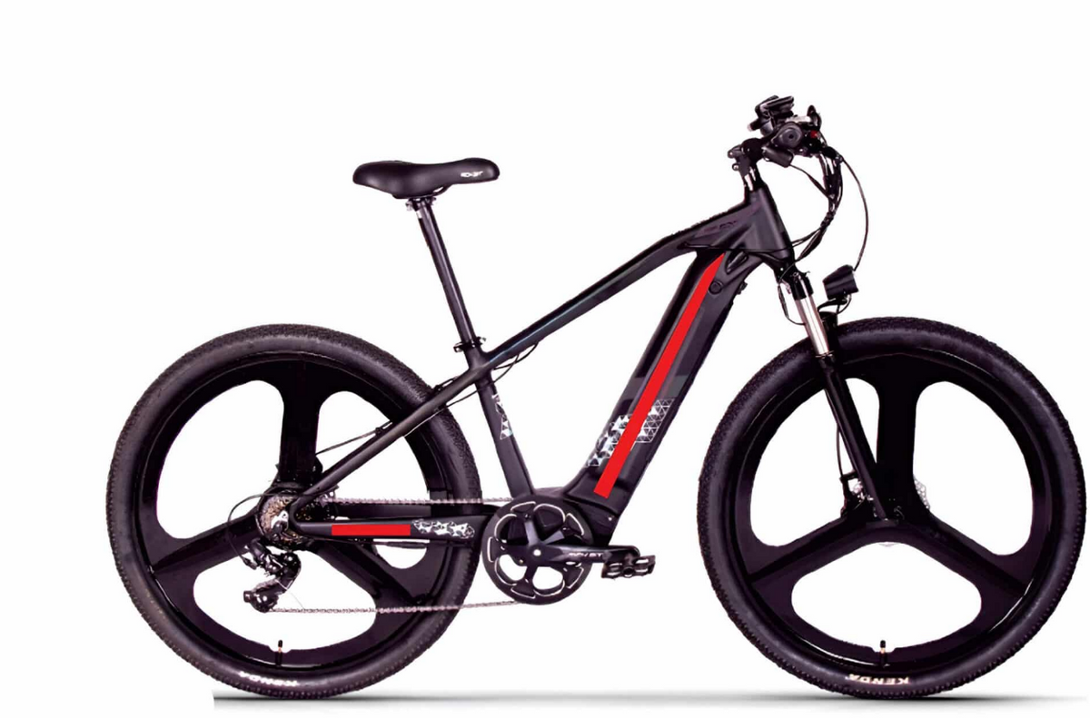 Conti 29-Inch Electric Bike, 500W Motor, 21-Speed, Disc Brakes