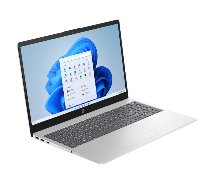 HP 15s AMD Ryzen™ 5 7520U 16GB RAM 512GB SSD Laptop Natural Silver