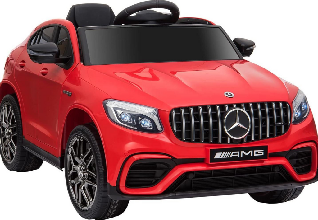 Mercedes-Benz GLC63S Licensed Kids Electric Ride-On - 12V Battery, Remote Control, Rubber Wheels