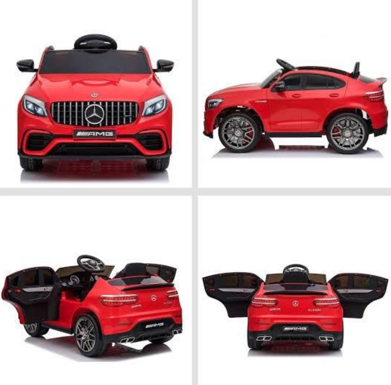 Mercedes-Benz GLC63S Licensed Kids Electric Ride-On - 12V Battery, Remote Control, Rubber Wheels