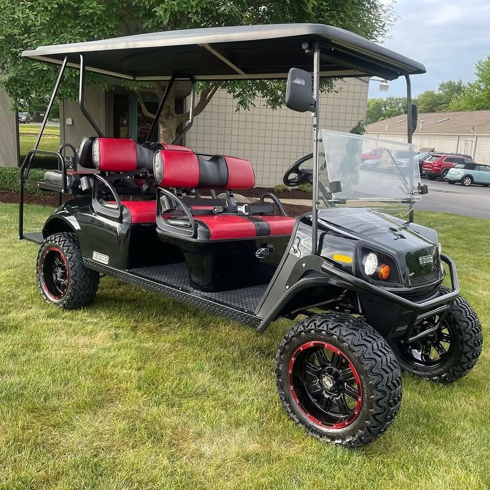 EZ-GO Express L6 Gas Golf Cart – Powerful, Stylish & Ready to Ride! - Image 2