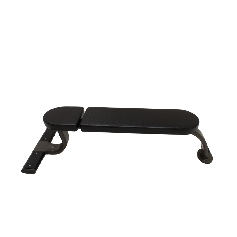 Shua Flat Bench SH-G8878B (Brown Frame/ Black Upholstery) (7 Year Warranty) - Image 4