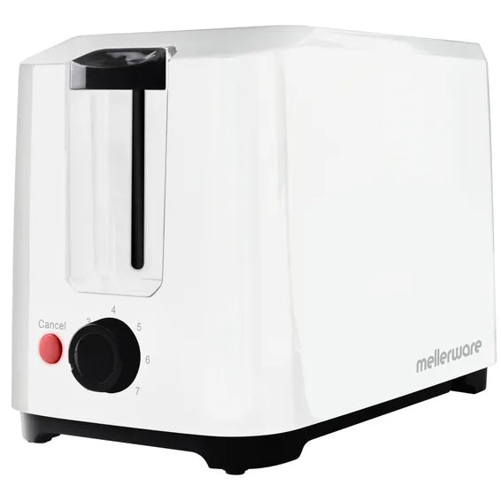 MELLERWARE 2SLICE TOASTER WHT 24820A