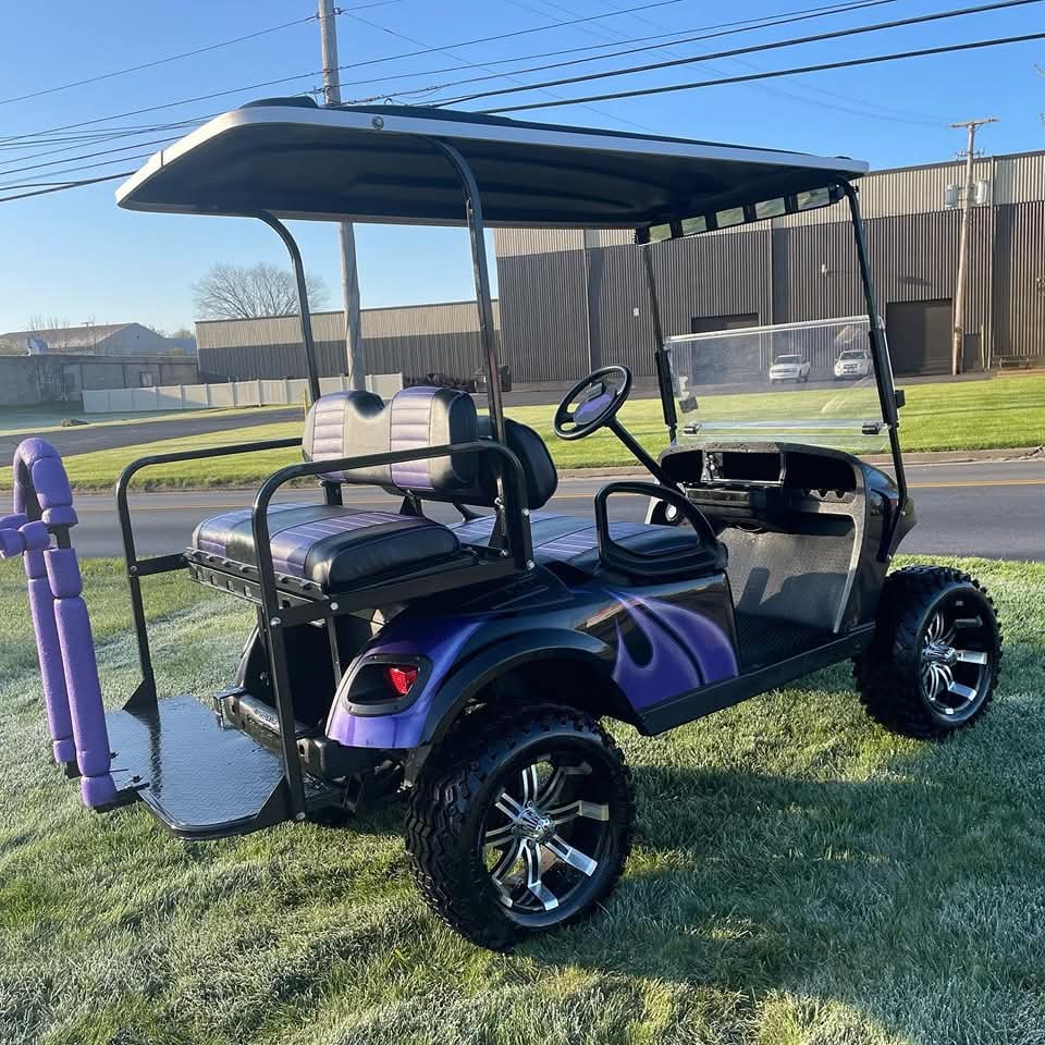 Custom EZ-GO TXT 48V Electric Golf Car - Image 5