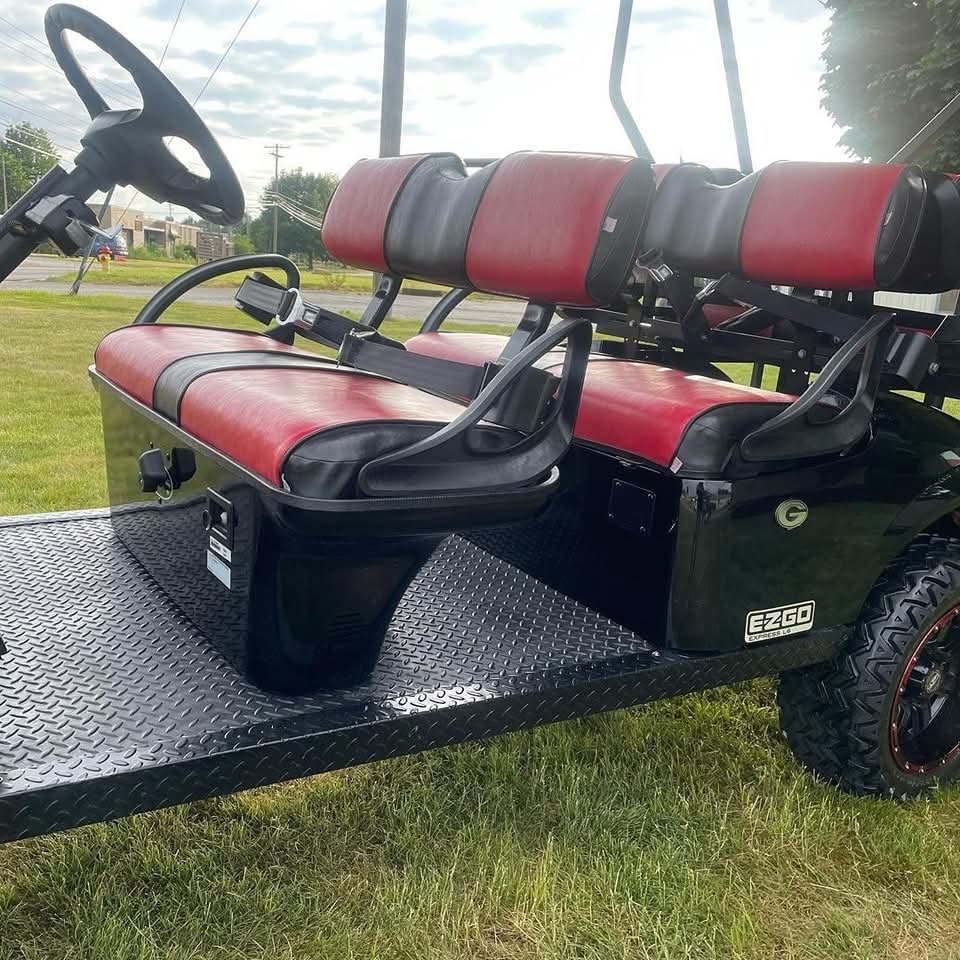 EZ-GO Express L6 Gas Golf Cart – Powerful, Stylish & Ready to Ride! - Image 8