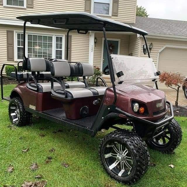 2019 EZ-GO L6 Custom Gas Golf Car - Image 2