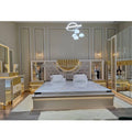 Luxury High Bedroom Set Super King Size Doors Royal Furniture