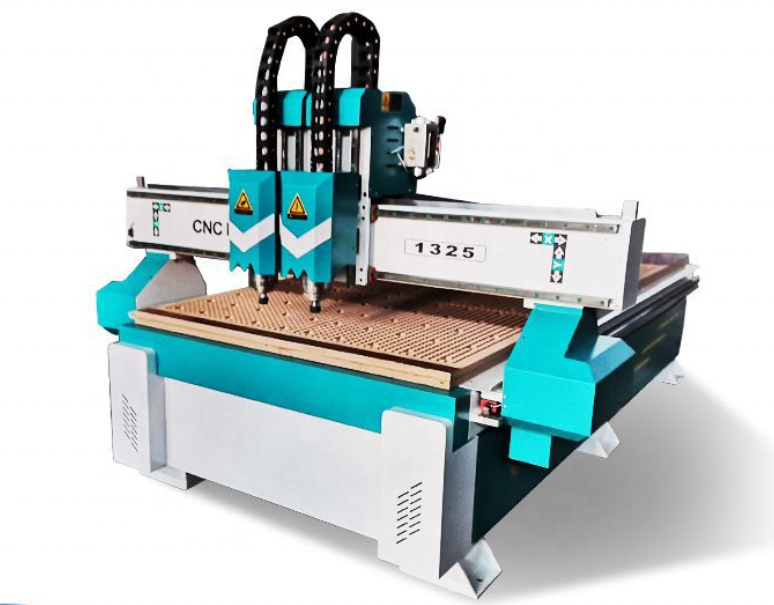 High Wood Machine Double Head Speed Cnc Router Carving