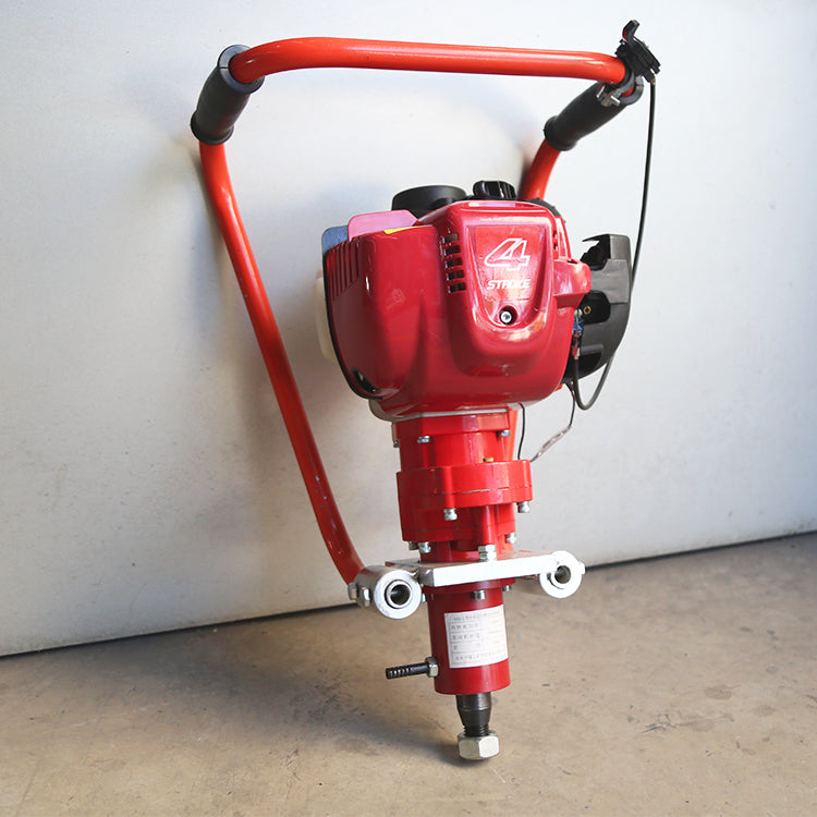 Petrol Railway Concrete Sleeper Anchor Bolt Drilling Machine
