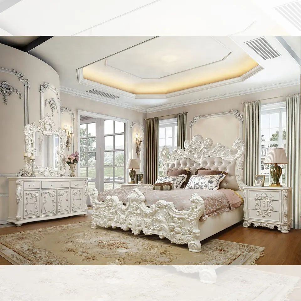 Ivory White Bedroom Set
