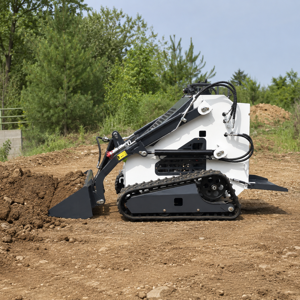 360–380kg Mini Crawler Skid Steer Loader - Image 2