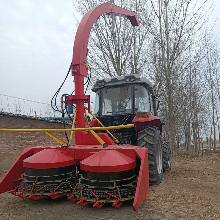 Tractor-Mounted Corn Silage & Forage Harvester