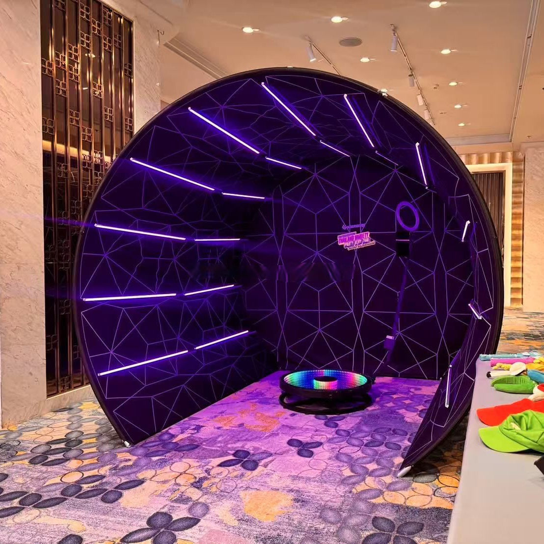 Portable LED Photo Booth Backdrop Enclosure - Image 7