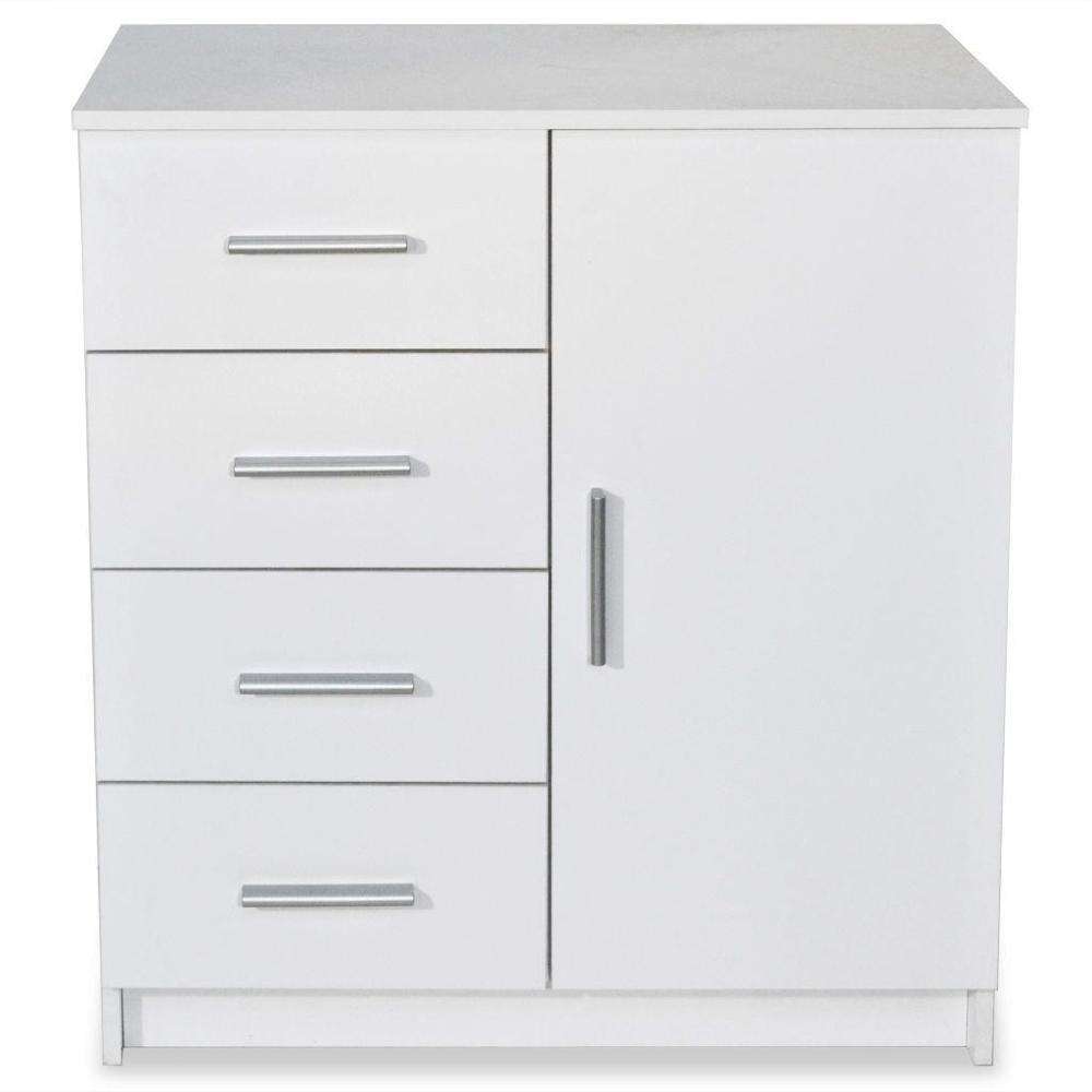 Wood Living Cabinet Hallway Chest Drawers Furniture Room Chests Side - Image 2