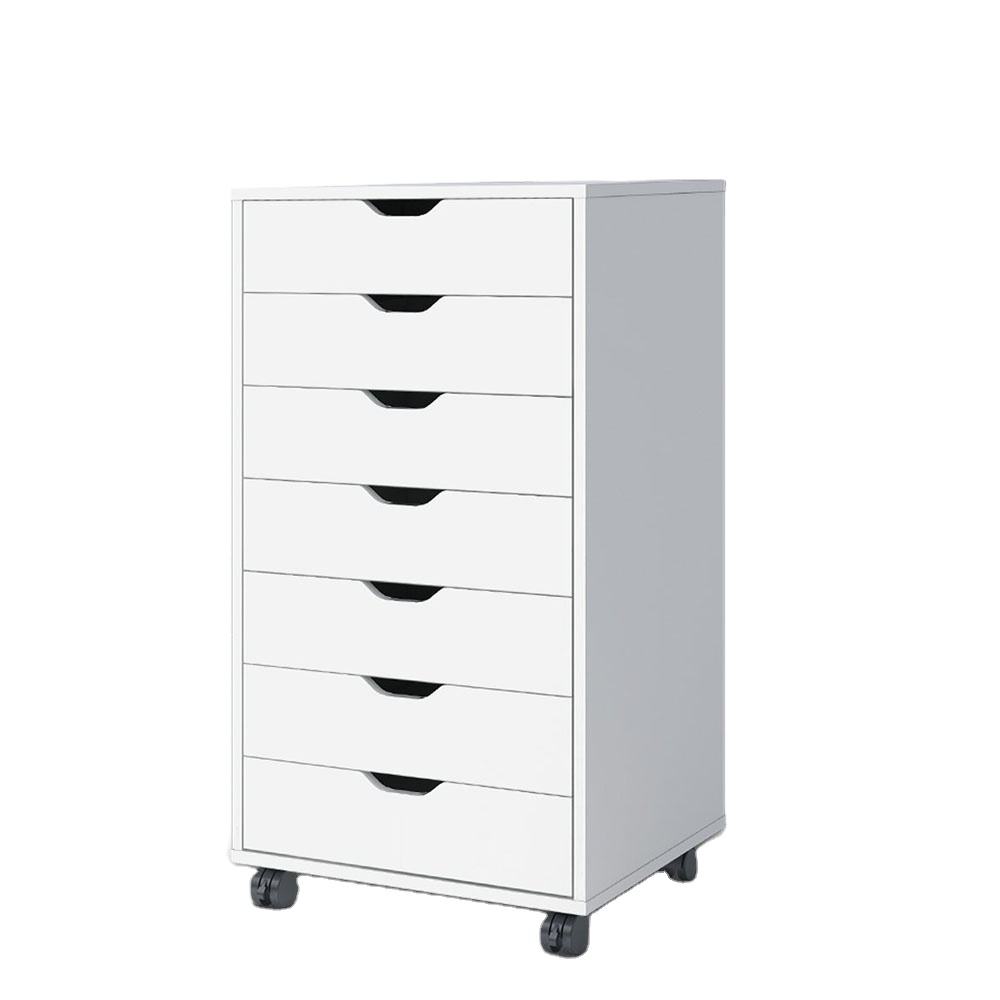 Wood Bedroom Slide Cabinet Furniture Drawer Storage Box Chest - Image 2