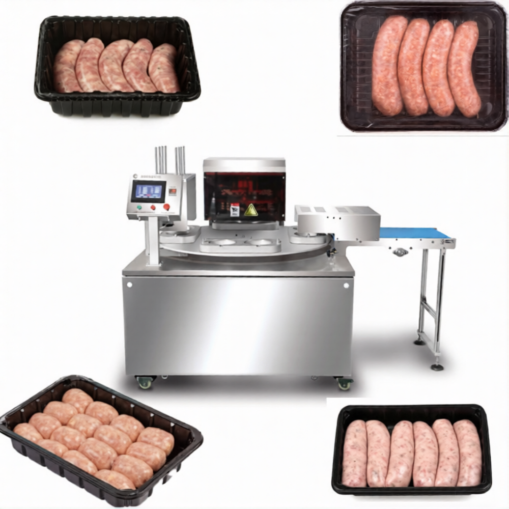Automatic Modified Atmosphere Packaging Machine for Sausages