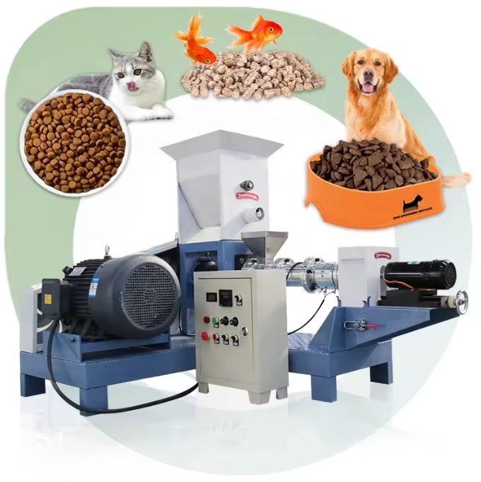 Machine Mini Granulator Fish Food Feed Processing Equipment Pellet - Image 2
