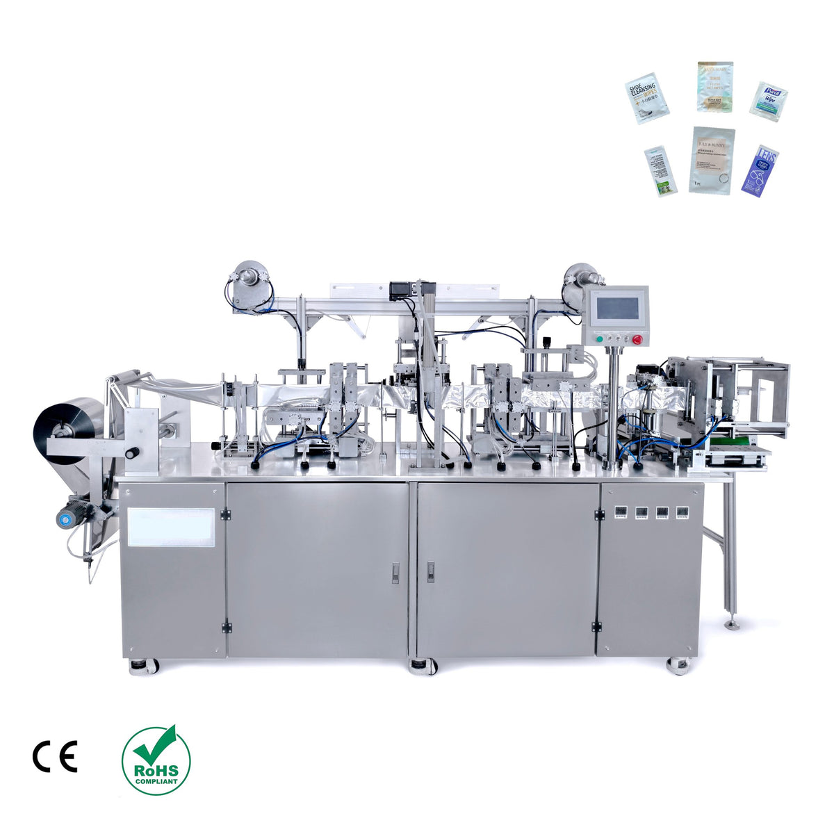 High-Speed Automatic Baby Wet Wipes Manufacturing Machine 30 - 120pcs - Image 2