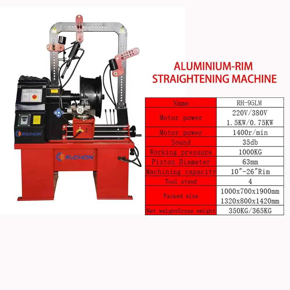 CNC Wheel Repair Machine | Automatic Alloy Wheel Lathe - Image 4