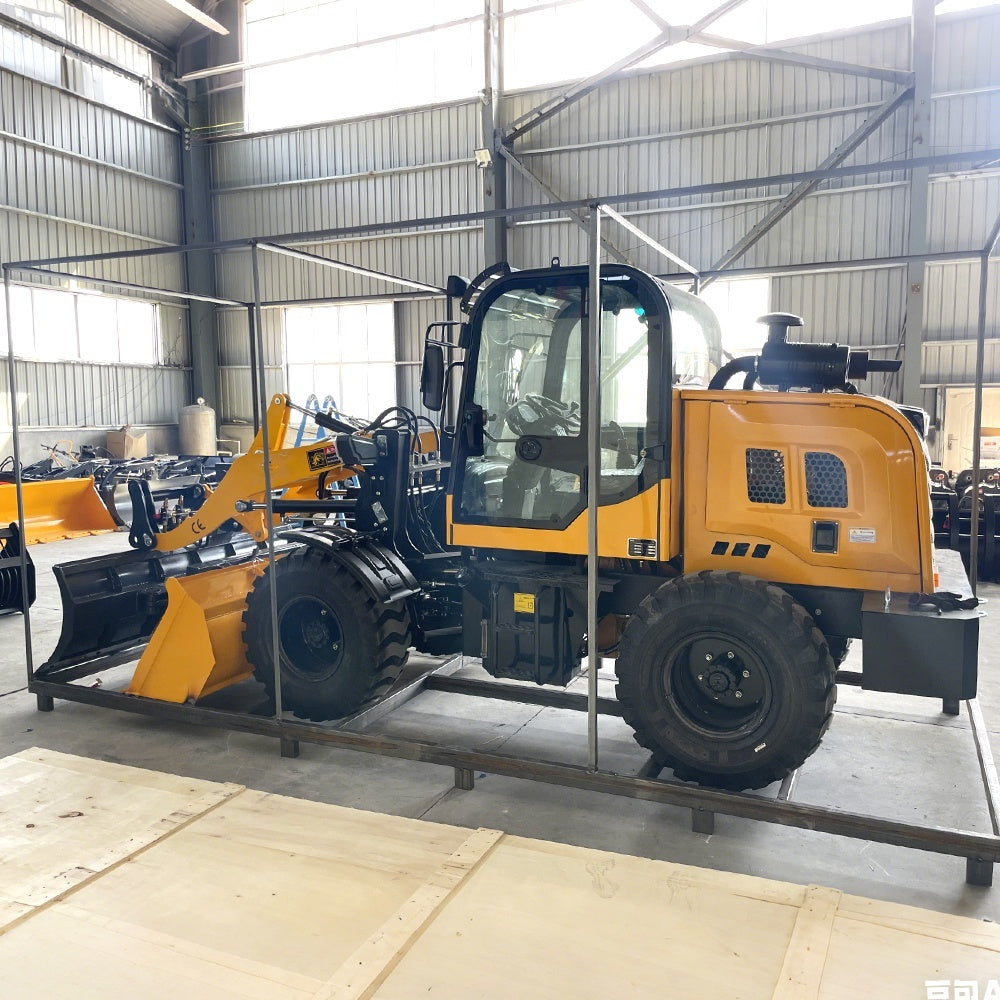 600kg Fully Hydraulic 4WD Wheel Loader - Image 4