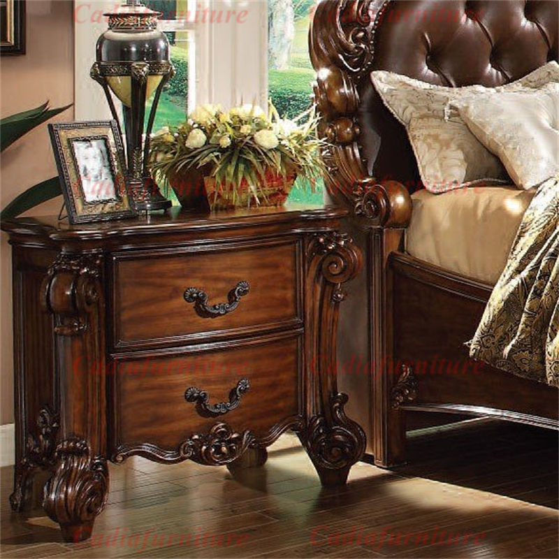 High Bedroom Set Bed Antique Design Furniture End Royal - Image 2