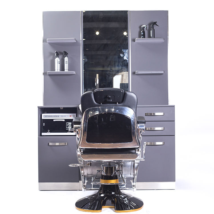 Hair Salon Barber Mirror Station - Image 2