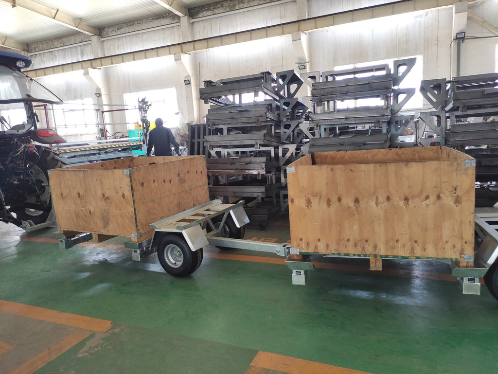 500kg Orchard Fruit Bin Picking & Transport Trailer - Image 3