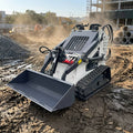 360–380kg Mini Crawler Skid Steer Loader