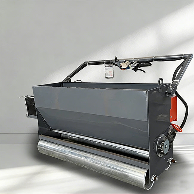 Commercial Walk-Behind Electric Aggregate and Sand Spreader for Industrial Flooring