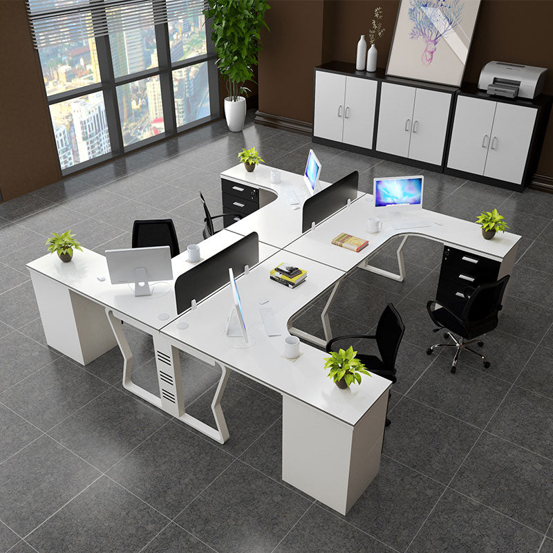 L‑Shaped Modern Office Desk - Image 2