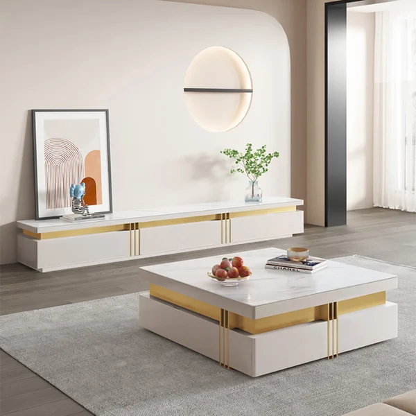 Gold Stainless Steel Living Home Hotel Table Newest - Image 3