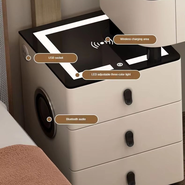 Multifunctional Solid Wood Dresser - Image 3