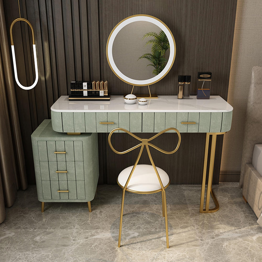 Luxury Wooden Makeup Table - Image 3
