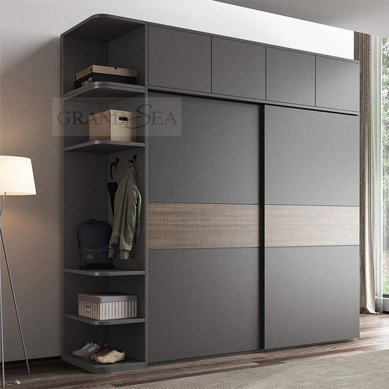 Clothes Storage Solid Wood Wardrobe - Image 2