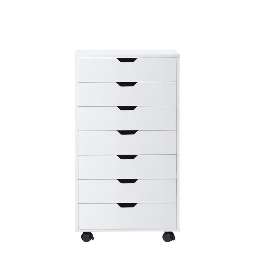 Wood Bedroom Slide Cabinet Furniture Drawer Storage Box Chest - Image 3