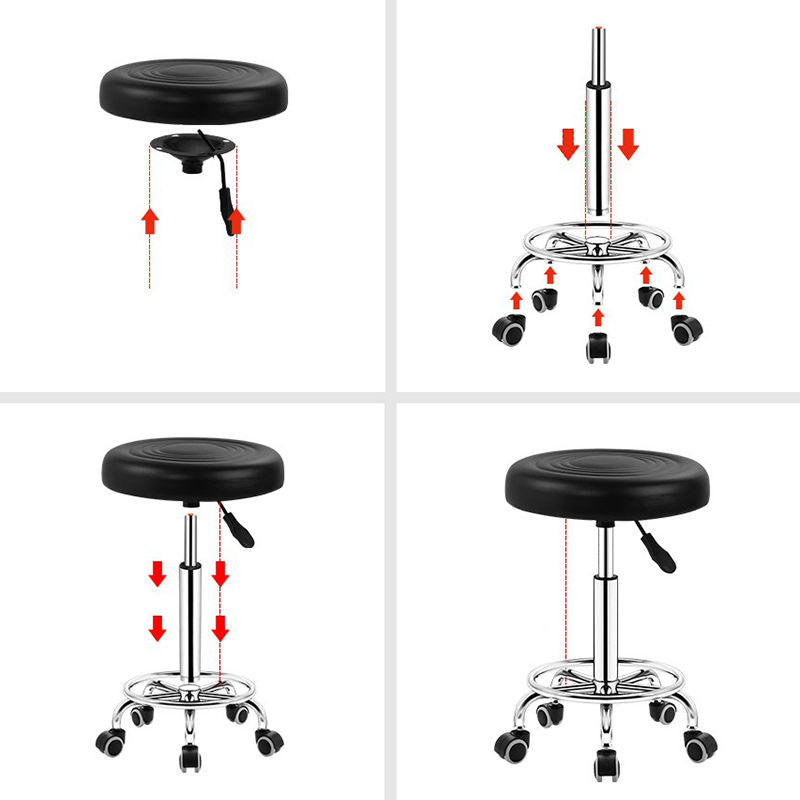 Modern Bar Stool Chair Factory Direct Swivel Dining Room, Rolling - Image 3